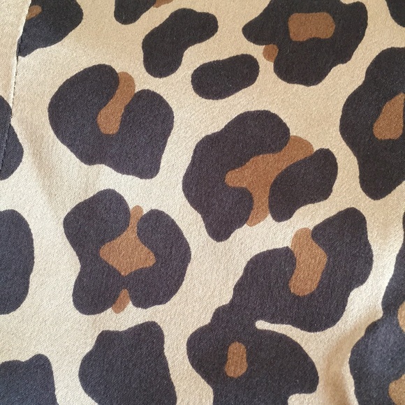 Celine Skirt. Leopard Silk - Picture 6 of 6